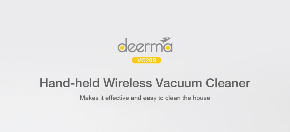 Deerma VC20S Hand-held Wireless Vacuum Cleaner