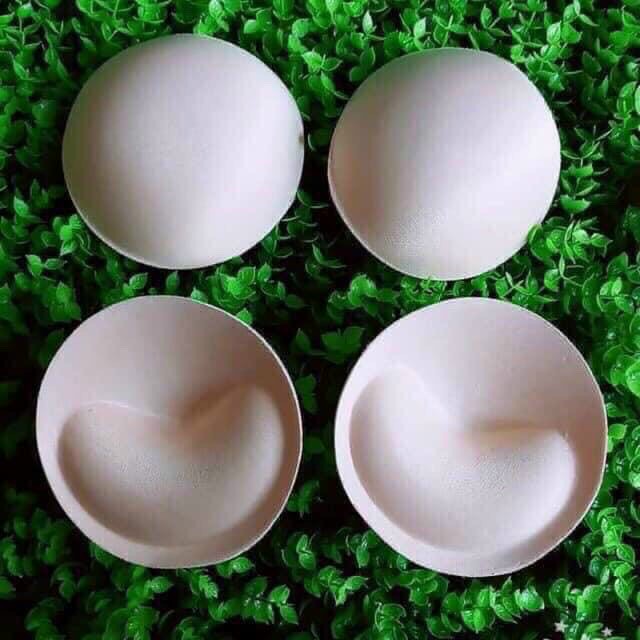 2 miếng mút nâng ngực dày 2cm loại tốt - mút độn ngực - mút áo lót - P03