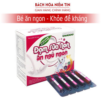Đạm Sữa Non giúp ăn ngủ ngon giúp ăn ngủ ngon, tăng cường khả năng hấp thu, tăng cường sức khỏe – 20 ống