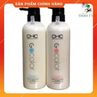 BỘ DẦU GỘI XẢ CHC GOCOLOR HÀN QUỐC PHỤC HỒI MỀM MƯỢT TÓC 500ML*2 - CẶP