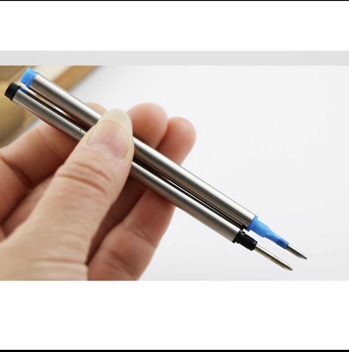 Combo 2 Ruột viết ruột bút ngòi viết ngòi bút bi Rollerball Refill 115mm lắp vừa cho viết Montblanc Montagut bút ký