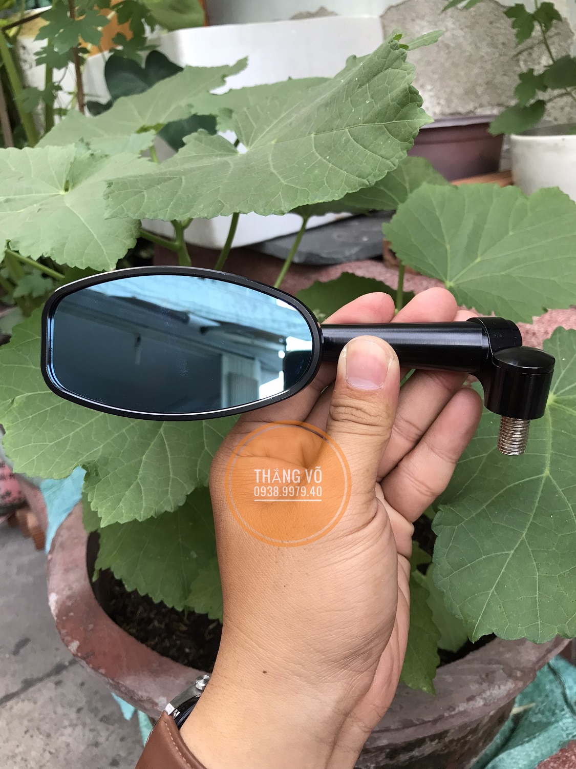 Gương Rizoma, Kính Rizoma Nhôm CNC loại 1 kính chiếu hậu Rizoma lắp Vario Winner Wave Dream Sirius Exciter SH350i Vision