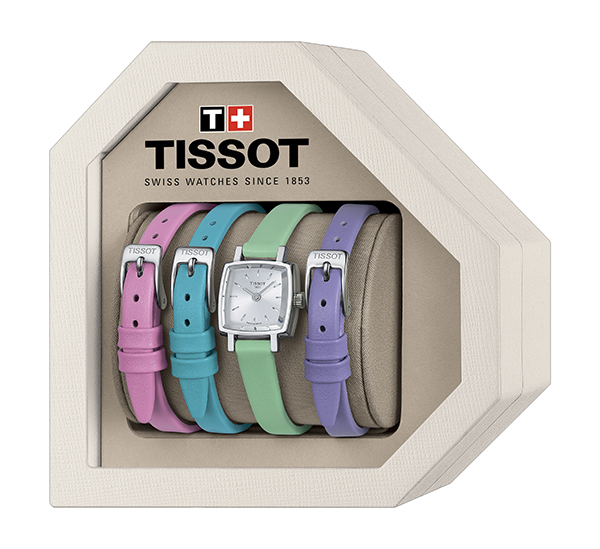 Tissot Lovely Summer Set ทิสโซต์ เลิฟลี่ ซัมเมอร์ เซต T0581091603101 สีเงิน แถมสาย 3 เส้น นาฬิกาผู้หญิง ราคา 12,200 บาท*ส่งฟรี