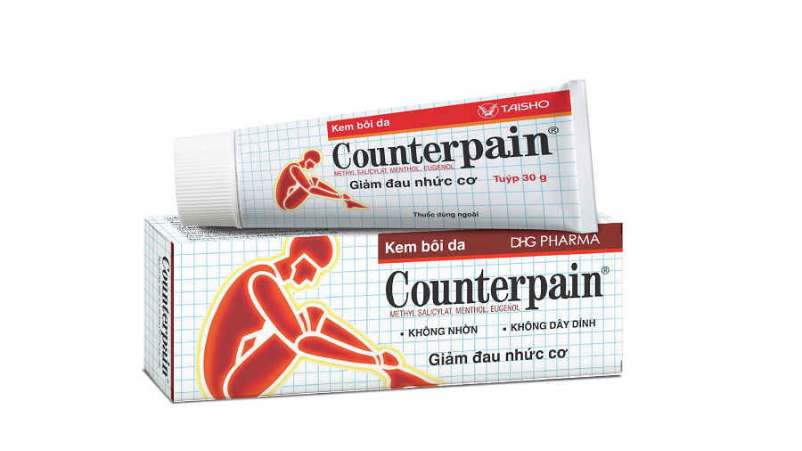 Kem bôi da counterpain dhg tuýp 30g