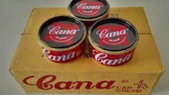 Xi Đánh Bóng Sơn Xe Cana Car Cream 100g hoặc 220 gram  làm sạch tất cả mọi bề mặt trên ô tô, sử dụng dễ dàng, không hại da tay