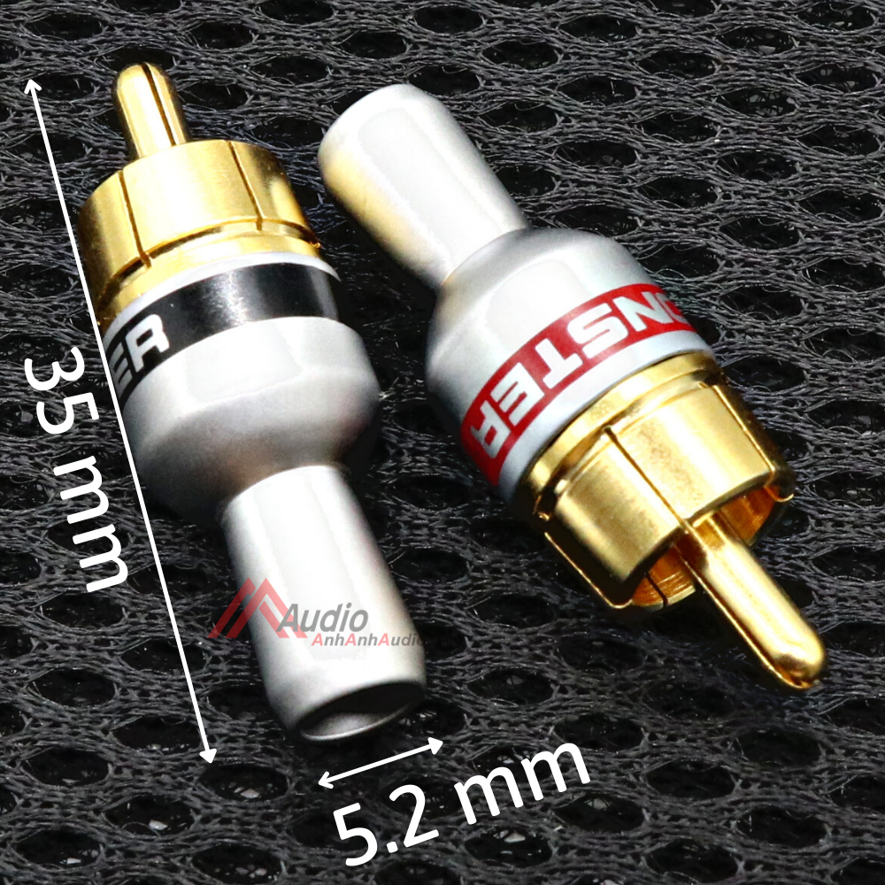 Jack AV Monster đồng nguyên chất , Giá 01 cái