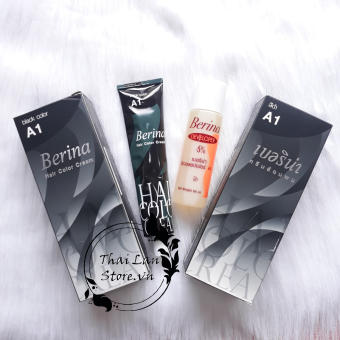Thuốc nhuộm tóc đen Thái Lan Berina A1