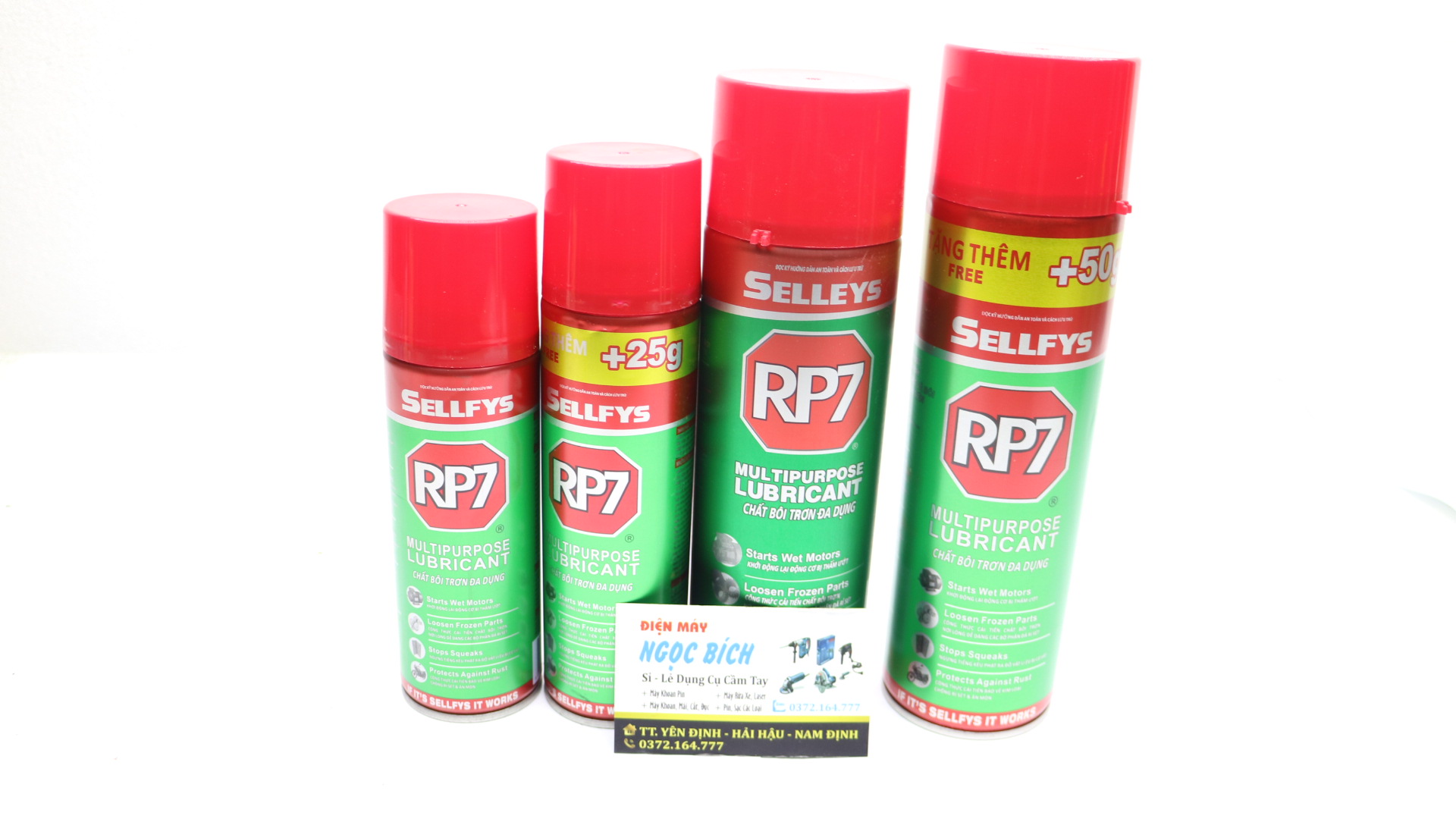 Rp7 chai xịt chống rỉ sét 150g 175g 300g 350g