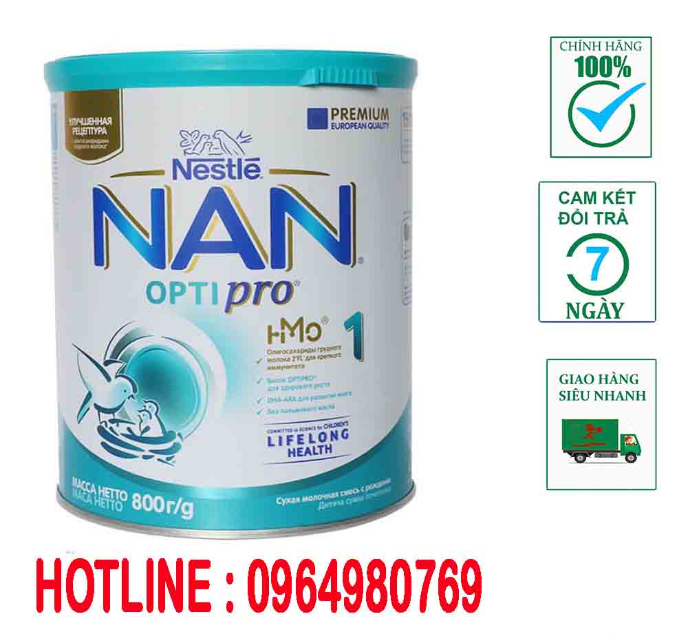 Sữa nan nga số 1 800g
