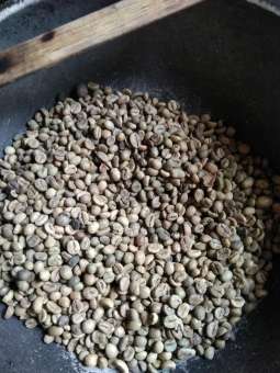 1kg hạt cà phê chưa rang robusta
