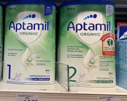 SỮA APTAMIL HỮU CƠ Organic ĐỨC