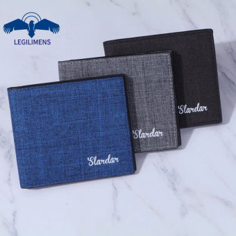 LEGILIMENS Ví Nam Ví Vải Bố Ngắn Ví Đơn Giản Cá Tính