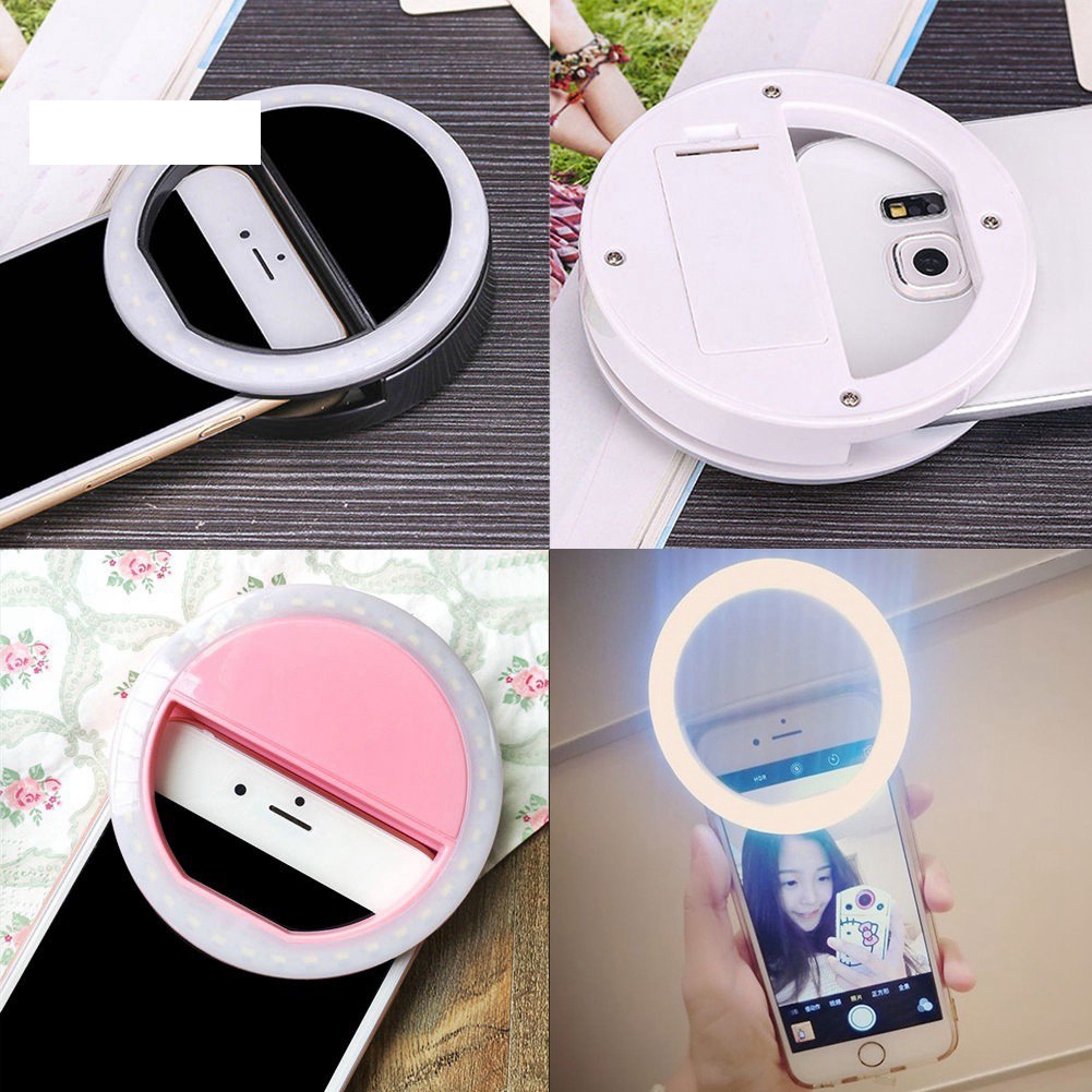 digitek clip mount portable selfie led light