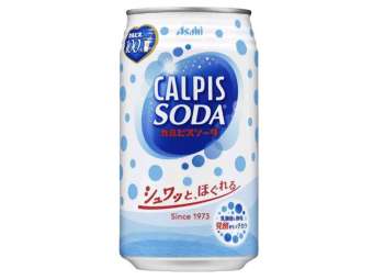 Soda sữa chua uống Calpis Asahi 350ml - Hachi Hachi Japan Shop