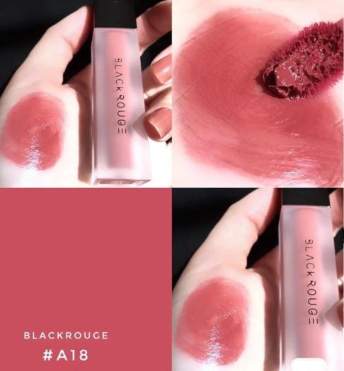 Son Black rouge A18 màu hồng đất