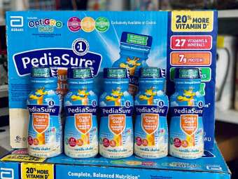 Date 9/23 Thùng 24 Chai Sữa Nước Pediasure Grow & Gain vani optigro Hương Vani 237ml (Mẫu Mới) - Mỹ