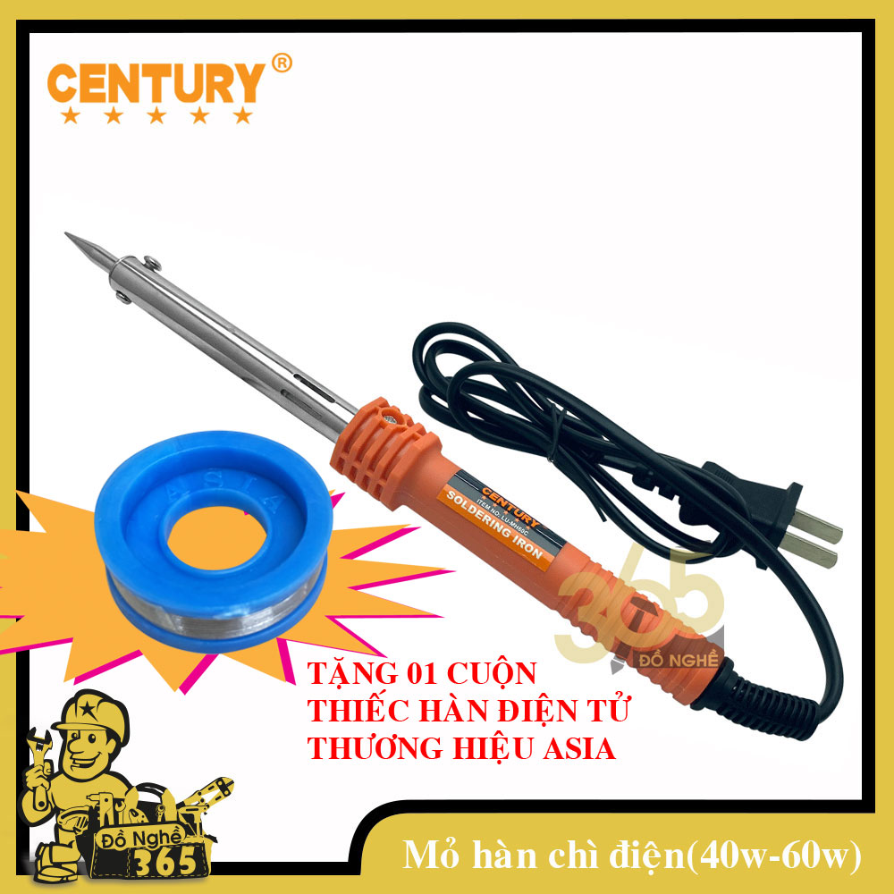 Mỏ hàn chì hiệu CENTURY , hàn mạch điện tử , mỏ hàn dùng điện cho thiếc hàn điện tử chuyên dùng hàn nối các bo mạch liên quan ngành điện tử
