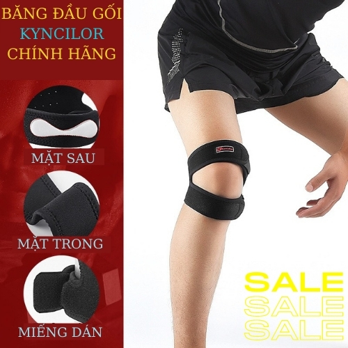 Bó Gối Thể Thao, Băng Bảo Vệ Đầu Gối Kyncilor KC7789 Tập Gym Thể Hình Bóng Đá Cầu Lông Bóng Chuyền Bóng Rổ Chính Hãng Kyncilor KC7789, loại băng đôi