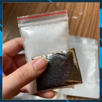 Tẩy mốc Quần áo Tẩy trắng Quần áo ( Combo Thuốc tẩy tím + bột chanh )