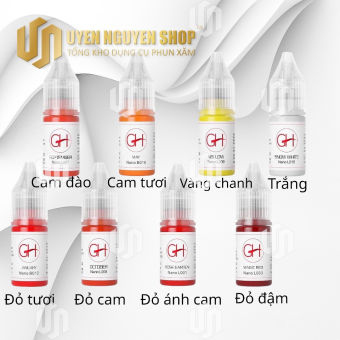 Mực GH/ Mực Nước Gh Phun Xăm Môi Chính Hãng chai tròn