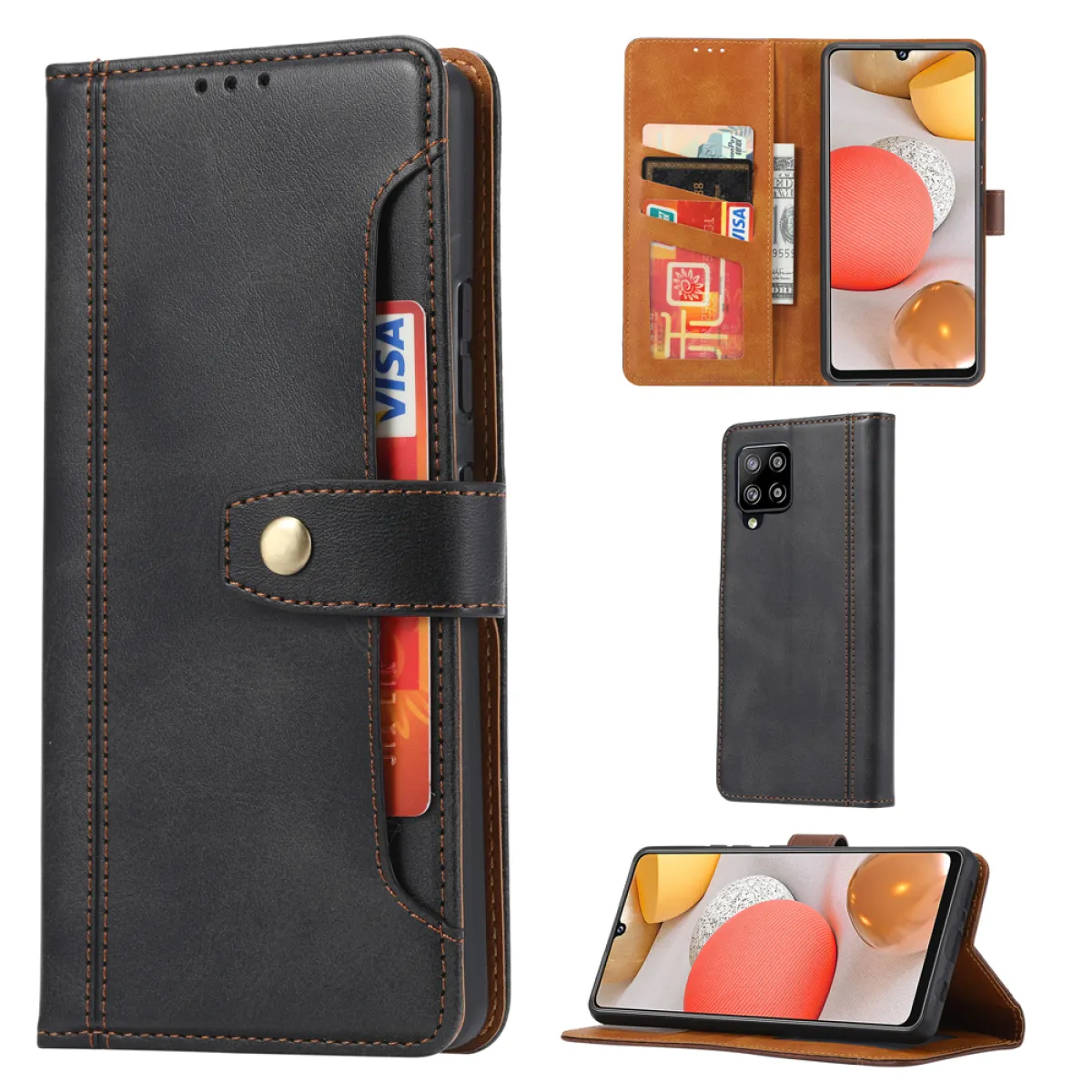 buckle cases cowhide