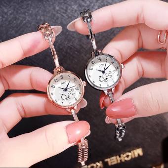 Đồng hồ thời trang nữ DZG dây kim loại MS7862