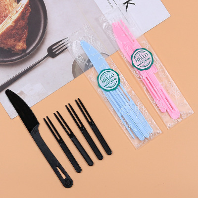 Bộ dao nĩa trung thu - set 10 bộ