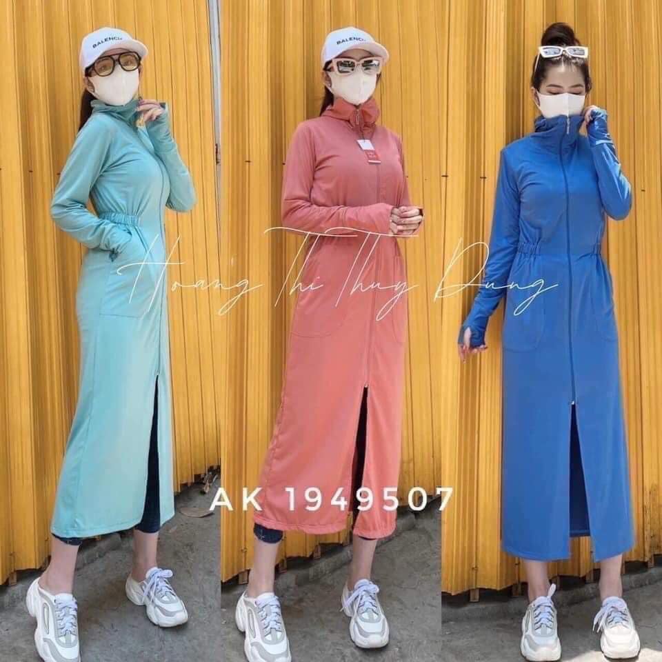 Áo chống nắng nữ 2 lớp, Áo chống nắng toàn thân thông hơi 2 lớp
