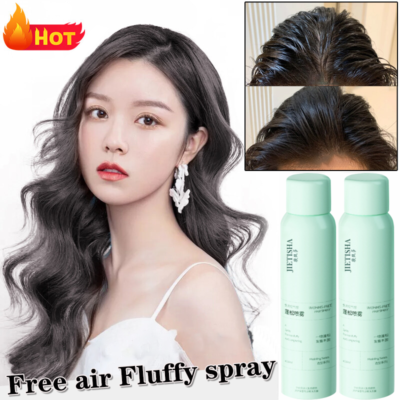 Gambar Dry hair oil control spray Quickly fluffy Remove greasy Washing Free Shampoo Floral spray 150ml Water Free Deoil Dry Shampoo Spray Clean Refresh Dirty Dull Hair Care Revitalises Hair