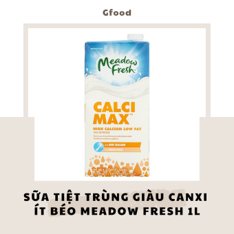 Meadow Fresh Sữa Tươi Tiệt Trùng Giàu Canxi Ít Béo 1L