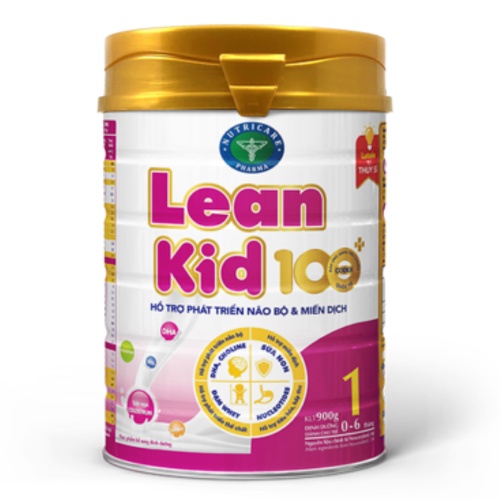 Sữa Lean Kid 100+ 1_Hỗ trợ phát triển não bộ, miễn dịch cho bé từ 0-6 tháng