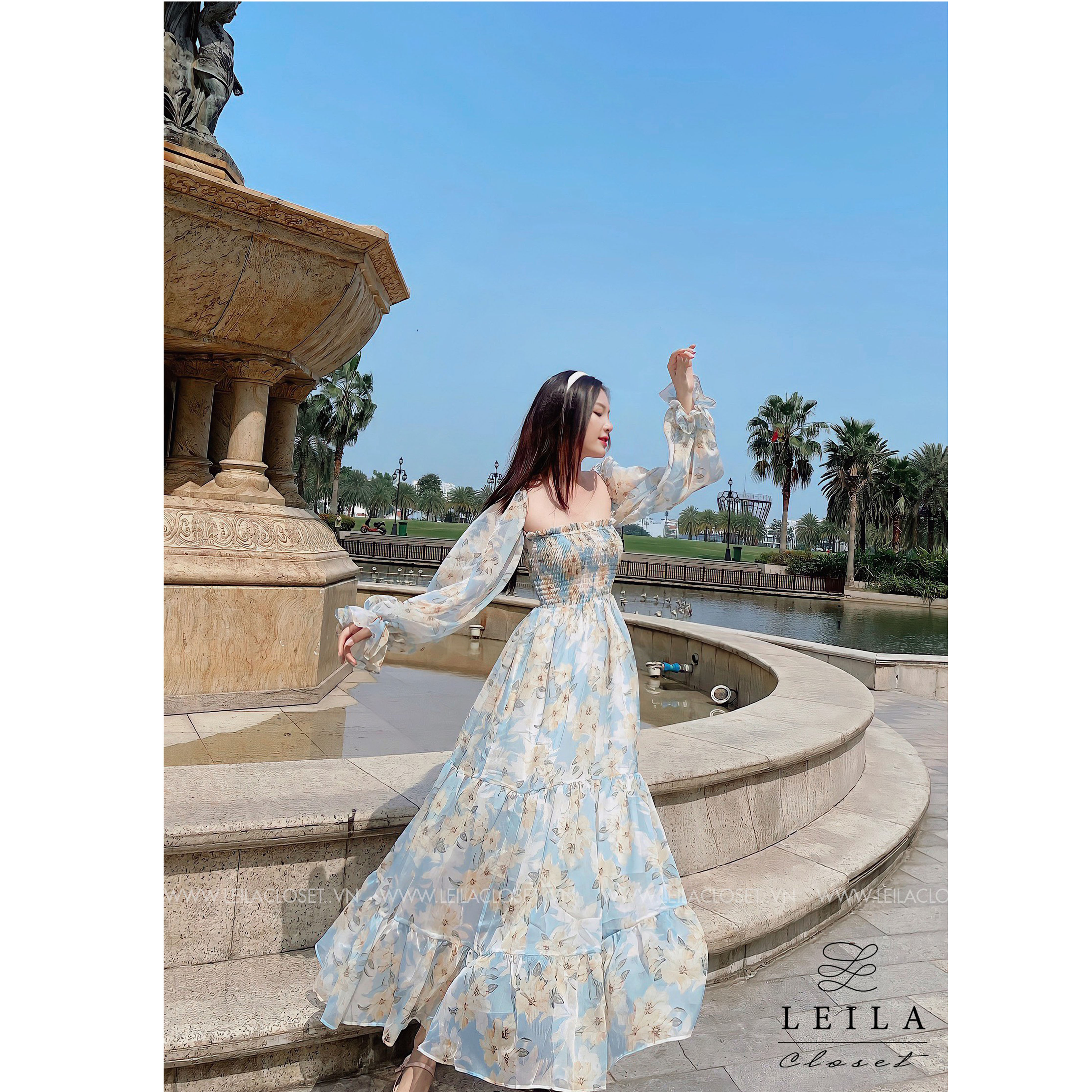 Đầm Maxi Julie - Leila Closet