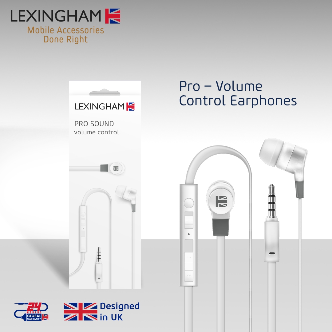 lexingham tangle free earphones