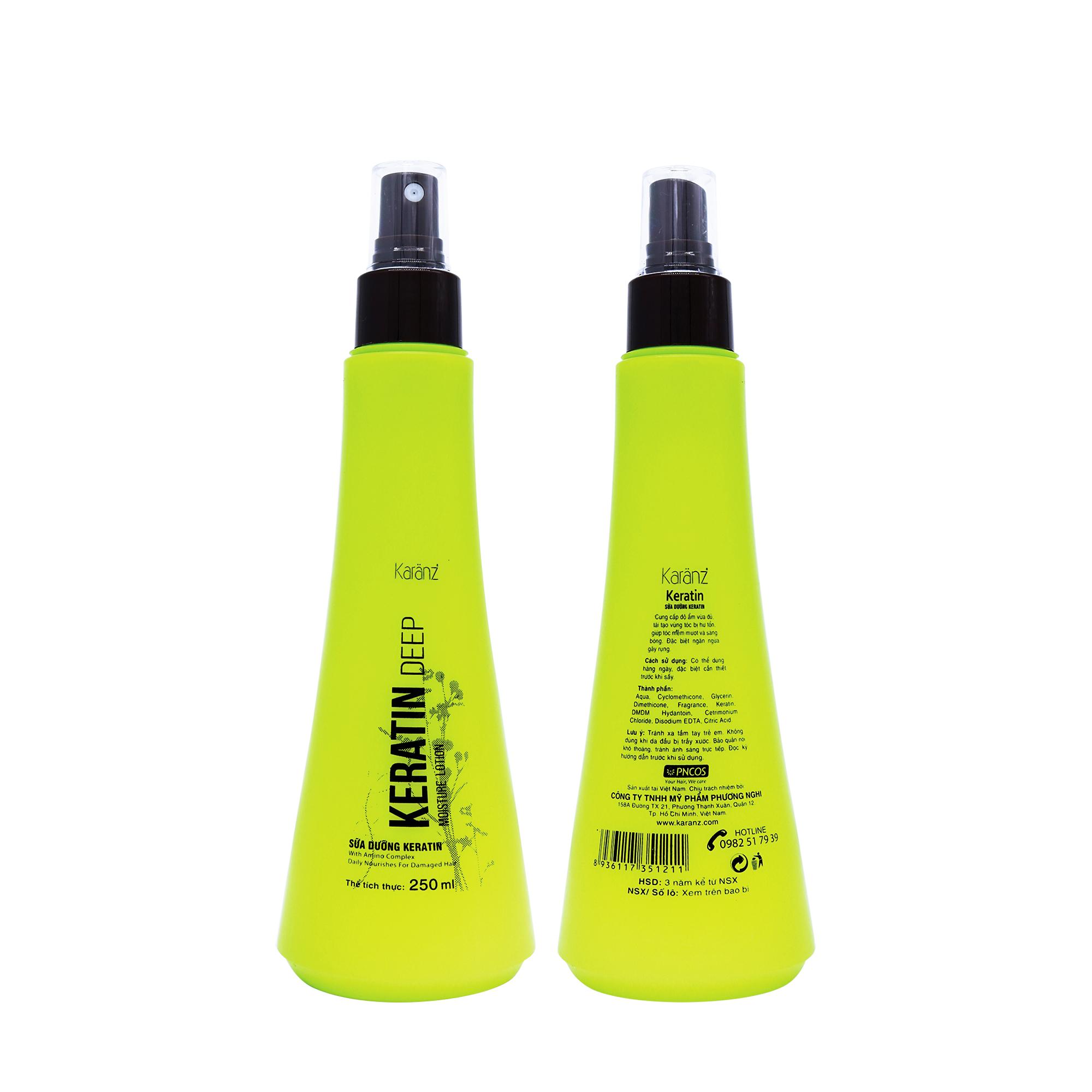 Xịt dưỡng tóc karanz / nice 250ml
