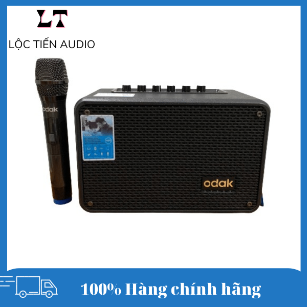Loa karaoke bluetooth Odak AD36-05 xách tay mini du lịch tiện lợi tặng kèm 1 micro không dây