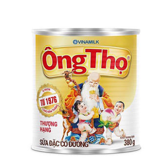 SỮA ĐẶC CÓ ĐƯỜNG ÔNG THỌ TRẮNG - HỘP THIẾC 380G