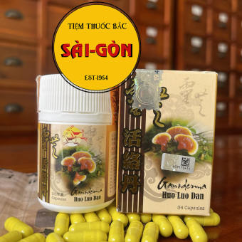 Sỉ 36 Hộp Linh Chi Hoạt Lạc Đan Malaysia Hộp 34 viên (hàng xịn tem nai bạc)