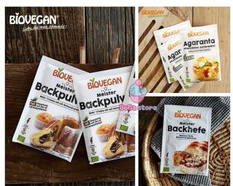 Bột nở - Gelatine - men nở  hữu cơ Biovegan