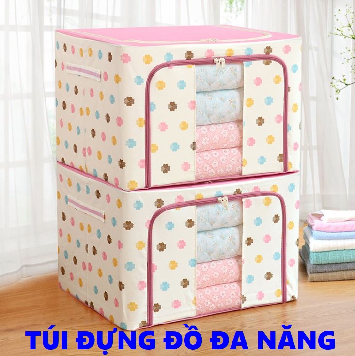 Túi đựng chăn màn - túi đựng quần áo-tủ vải đựng quần áo - túi đựng chăn - tủ đựng quần áo - tủ vải đựng quần áo khung sắt - túi đựng quần áo chăn màn - tủ vải khung thép, quần áo gấp gọn.