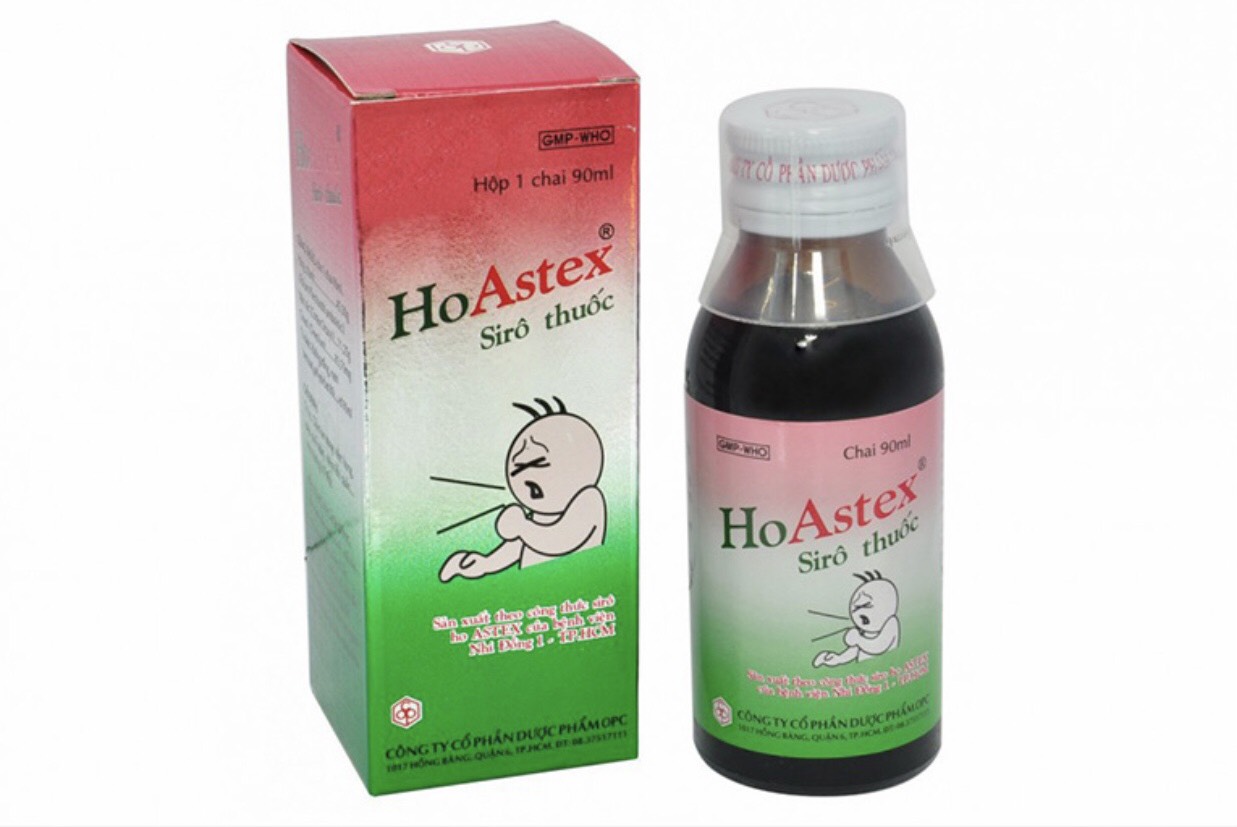 Siro ho astex chai 90ml
