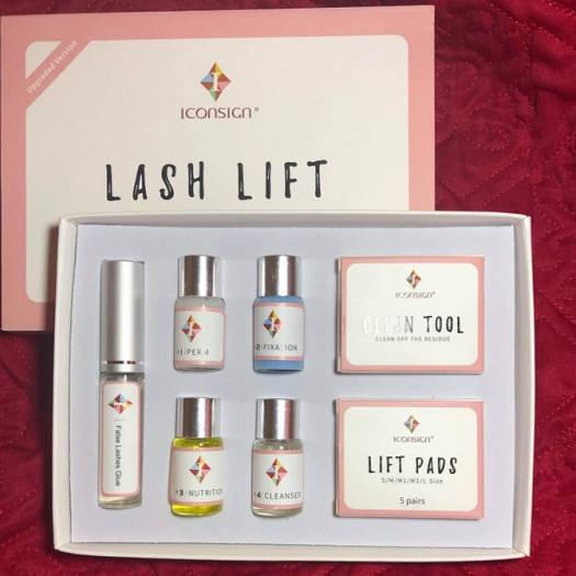 Bộ uốn mi hồng ( LASH LIFT )