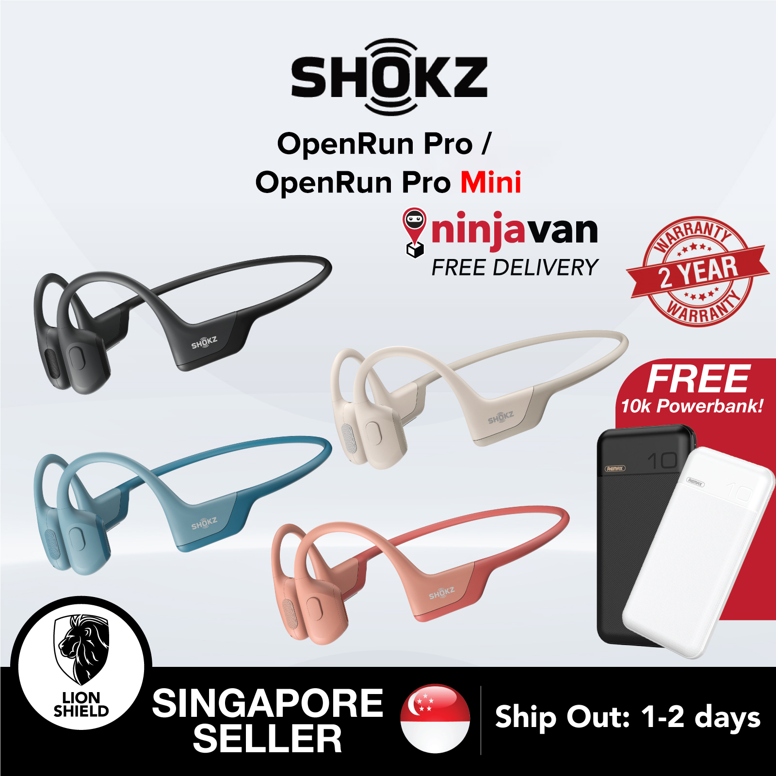Shokz Headphones, Aftershokz Singapore