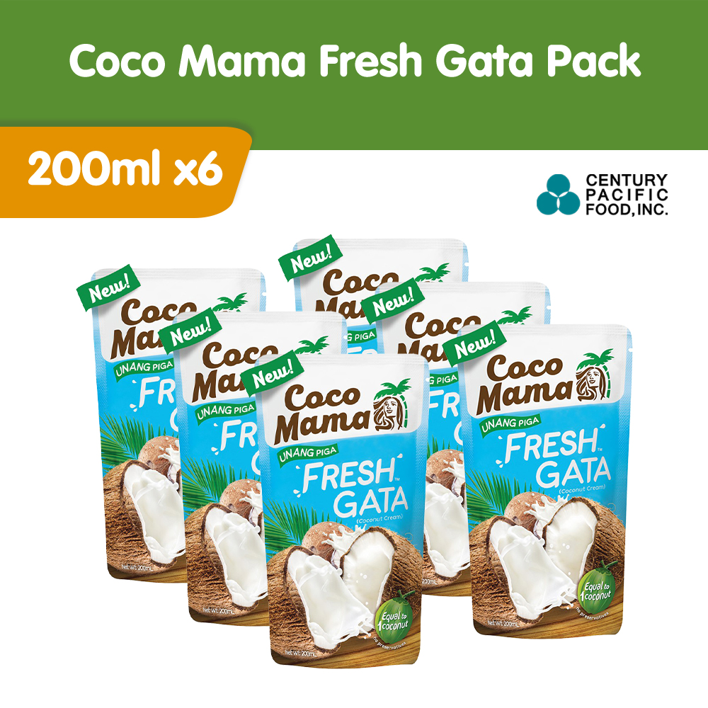 Coco Mama Fresh Gata 200ml Pack of 6