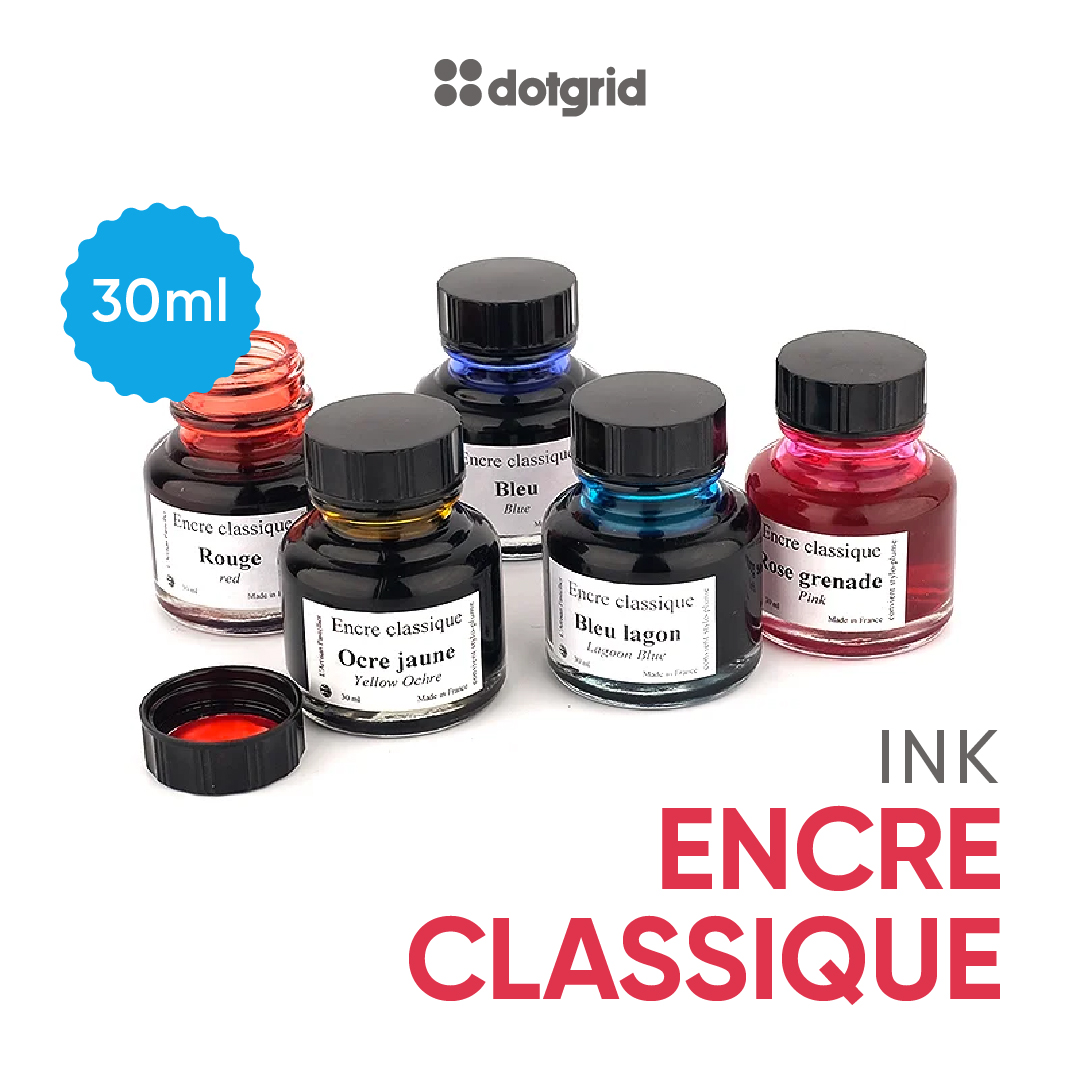 Bình mực Encre Classique lọ 30ml - Hàng chính hãng - Nhiều màu sinh động