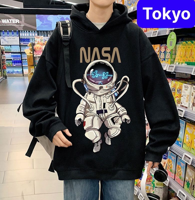 ÁO KHOÁC HOODIE NAM NỮ NASA CHÂT NỈ DÀY PHOM FROM RỘNG CHỐNG LẠNH NẮNG NÓNG ĐÔNG HÈ PHONG CÁCH HOT NHẤT 2023 - TOKYO FASHION