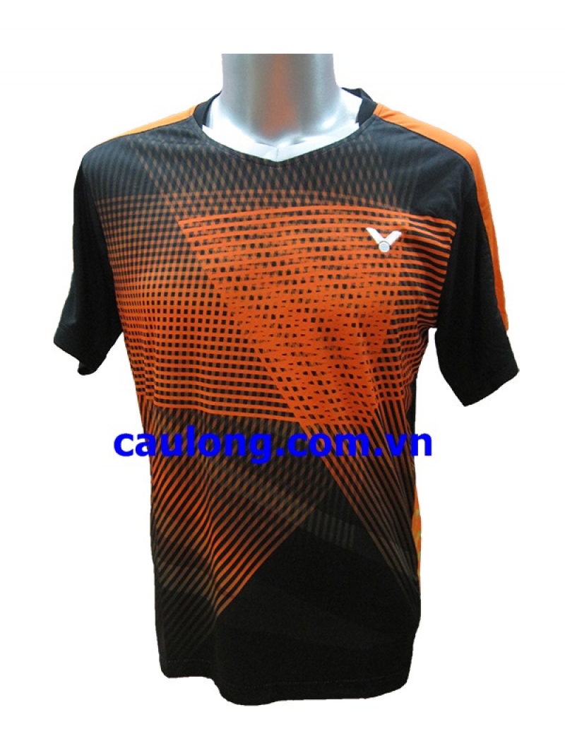 Áo cầu lông nam cổ tròn victor 2102a