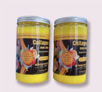 Hấp dầu colagen men sống, hấp ủ mái tóc khô sơ giúp mềm mượt, mùi hương trái cây rất thơm_Hair forever love