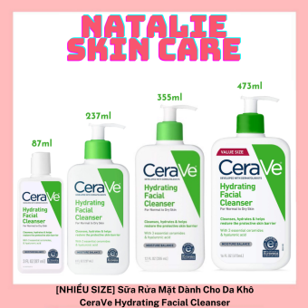 Sữa Rửa Mặt Dành Cho Da Khô - CeraVe Hydrating Facial Cleanser