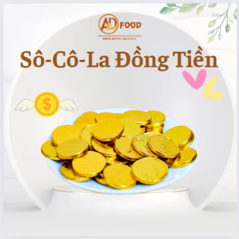 100gr Kẹo Socola Hình Đồng Xu