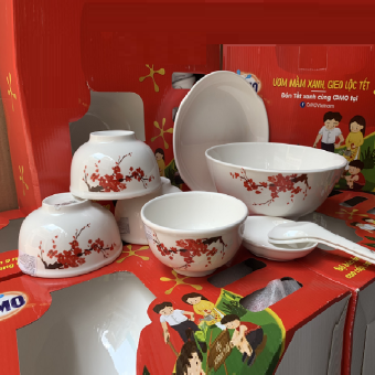 bộ chén tô dĩa sứ - bộ chén tô đĩa sứ